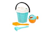 Spiele im Freien - Cavallino Toys Cavallino Safari XL Classic Bucket with Watering Can Blue 4 pcs. - 9510SF01
