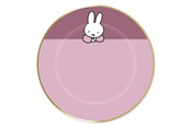 Spielzeug - Haza Witbaard Plates Miffy Pink 8 pcs. - 439150