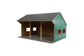 Holzspielzeug - Kids Globe Agricultural Shed for 3 Vehicles 1:16 - 610260