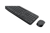 Tastaturen - Logitech MK235 - keyboard and mouse set - Portuguese Input Device - Tastatur & Maus Set - Portugiesisch - Schwarz - 920-007917