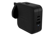 Handys - Adapter und Ladegeräte - Targus HyperJuice power adapter - GaN - USB 2 x USB-C - 70 Watt - HJ1003BKWWGL