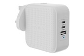 Handys - Adapter und Ladegeräte - Hyper Juice power adapter - GaN - USB 2 x USB-C - 70 Watt - HJ1003WHWWGL