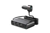 Handys - Adapter und Ladegeräte - Joyroom Car charger JOYROOM JR-CL06 Multi-Port (black) - JR-CL06