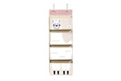 Kinderzimmer - 3 Sprouts - Hanging Wall Organizer - White Llama - IWOLLM