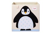 Kinderzimmer - 3 Sprouts Storage Box - Black Penguin - IBXPEN