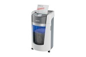 Makulatoren / Aktenvernichter - Leitz IQ OptiMax Office Mikroschnitt Aktenvernichter Sicherheitsstufe P5 35 L - Weiß - 83600000