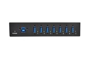 USB-Hubs - Eaton series 7-Port USB 3.0 Hub SuperSpeed with Dedicated 2A USB Charging iPad Tablet Metal USB-Hubs - USB 3.2 - 7 - Schwarz - U360-007-IND