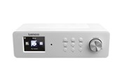 DAB, Netzwerk und Radiowecker - Lenco KCR-14 - Kitchen internet radio with FM - White - FM - Weiß - KCR-2014