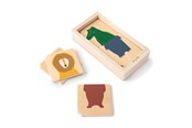 Baby Spielzeug - Trixie Baby Wooden Combo Puzzle Animals - 36-161