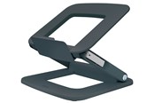 Systemzubehör - Leitz Ergo Verstellbarer Multi-Winkel Laptopständer, 80% recycelter Kunststoff, dunkelgrau - 64240089