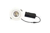 Lampen - Scan Products Sabina Low Profile Downlight 5.4W 4000K Ra90 IP44 Matt white - 10307