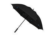 Freizeit & Reisen - Falcone Umbrella with Hand opening - Windproof - O 130 cm - Black - GP-77-8120