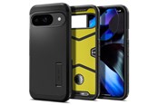 Handys - Cover & Cases - Spigen Tough Armor - black - Google Pixel 9 Pro/Pixel 9 - ACS07692