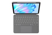 Tastaturen - Logitech Combo Touch for iPad Air 11" (M2) & iPad Air (5th gen) - Oxford Grey - Tastatur & Folio-Set - Schweiz - Grau - 920-012630