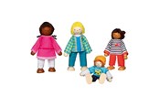 Puppen & Zubehör - Goki Flexible Dolls Intercultural Family 4pcs. - 51463