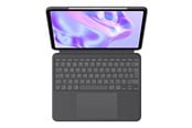 Tastaturen - Logitech Combo Touch for iPad Pro 13" (M4) - Graphite - Tastatur & Folio-Set - Englisch (UK) - Grau - 920-012669