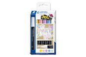 Konferenz und Präsentation - Staedtler Acrylic marker Lumocolor 6pc pastel - 349 C6-1