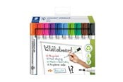 Konferenz und Präsentation - Staedtler Whiteboard mark. Lumocolor 10pcs wallet - 351 C10