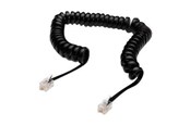 Netzwerk - Kabel - DIGITUS UAE Modular Connection Helix Cable - 4m - Schwarz - 4m - AK-460101-040-S