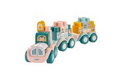 Baby Spielzeug - Abrick Animal Train with Building Blocks 51 pcs. - 7918