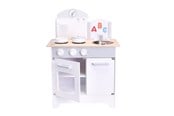 Spielküche & Zubehör - ET Toys Small Wood - Play Kitchen - Grey (L40193) - L40193