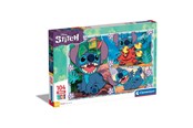 Puzzle - Clementoni Jigsaw Puzzle Super Color Maxi Disney Stitch 104pcs. Boden - 23776