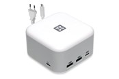 USB-Hubs - XtremeMac XWH-XCP-03 laptop dock/port replicator USB-Hubs - USB 3.0 - 6 - Weiß - XWH-XCP-03