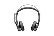 Kopfhörer/Headsets - HP Poly Voyager Focus 2 USB-C-C Headset +USB-C/A Adapter - 9T9J3AA#AC3