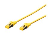 Netzwerk - Kabel - DIGITUS Professional patch cable - 25 cm - yellow - Gelb - 0.25m - DK-1644-A-0025/Y