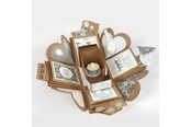 Kunst & Handwerk Ausstattung - Creativ Company Explosion box - Brown (25380) - 25380