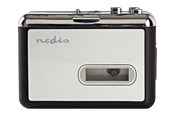 Tragbare & Party-Lautsprecher - Nedis ACGRU100GY Portable USB Cassette to MP3 Converter - cassette player - ACGRU100GY