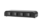 Switches - Nedis 4-Way Speaker Control Box - audio switch - 4 ports - ASWI2604BK