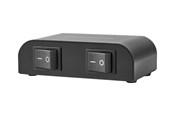 Switches - Nedis ASWI2612BK - audio switch - 2 ports - ASWI2612BK