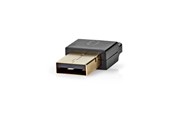 Netzwerkadapter (Netzkarte, Druckserver, u.s.w.) - Nedis Bluetooth Dongle BLDO100V5BK Bluetooth 5.1 USB - BLDO100V5BK
