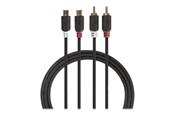 Audio Kabel - Nedis audio cable - 2 m - CABW24205AT20