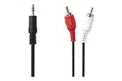 Audio Kabel - Nedis audio cable - 5 m - CAGB22200BK50