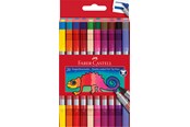 Utensilien zum Schreiben und Zeichnen - Faber-Castell Doppelfasermaler 20er Etui - 151119