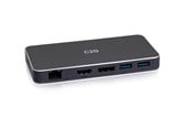 Dockingstationen - C2G USB-C 7-in-1 Dual Display MST Docking Station with HDMI DisplayPort Ethernet USB and Power Delivery up to 100W - 4K 60Hz - docking station - USB-C - HDMI DP - 1GbE - C2G54543