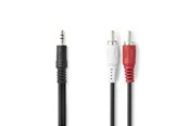 Audio Kabel - Nedis CAGL22200BK150 audio cable - CAGL22200BK150