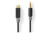 Audio Kabel - Nedis audio cable - 1 m - CCBW65950AT10