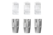 Netzwerk - Kabel - Nedis network connector - grey - Grau - CCBW89360GY