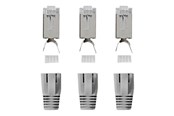Netzwerk - Kabel - Nedis network connector - grey - Grau - CCBW89390GY