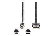 USB Kabel - Nedis - USB cable - 2 m - CCGB60630BK20