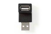 Andere Kabel - Nedis USB-A Adapter | USB 2.0 | USB-A Male | USB-A Female - CCGB60930BK