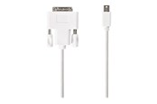 Display Kabel - Nedis - video adapter cable - Mini DisplayPort to DVI-D - 2 m - CCGP37700WT20