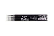 Utensilien zum Schreiben und Zeichnen - Pilot Pen Pilot FriXion Ball - refill - black (pack of 3) - BLS-FR7-B-S3