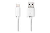USB Kabel - Nedis CCGL39300WT20 lightning cable - CCGL39300WT20