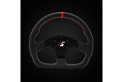 Gaming Zubehör - Simagic D-Shaped Wheel without HUB - Leather - 325m - Wheel - P-325D(Leather)