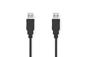 USB Kabel - Nedis CCGL60000BK30 USB cable - CCGL60000BK30