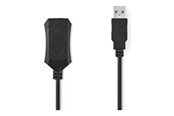 USB Kabel - Nedis CCGL60EXTBK200 USB cable - CCGL60EXTBK200